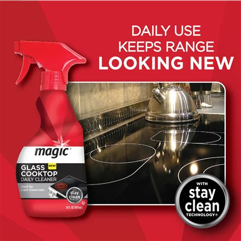 Magicd cooktop cleaner